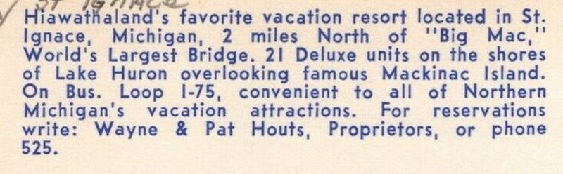 Miles Motor Court - Vintage Postcard